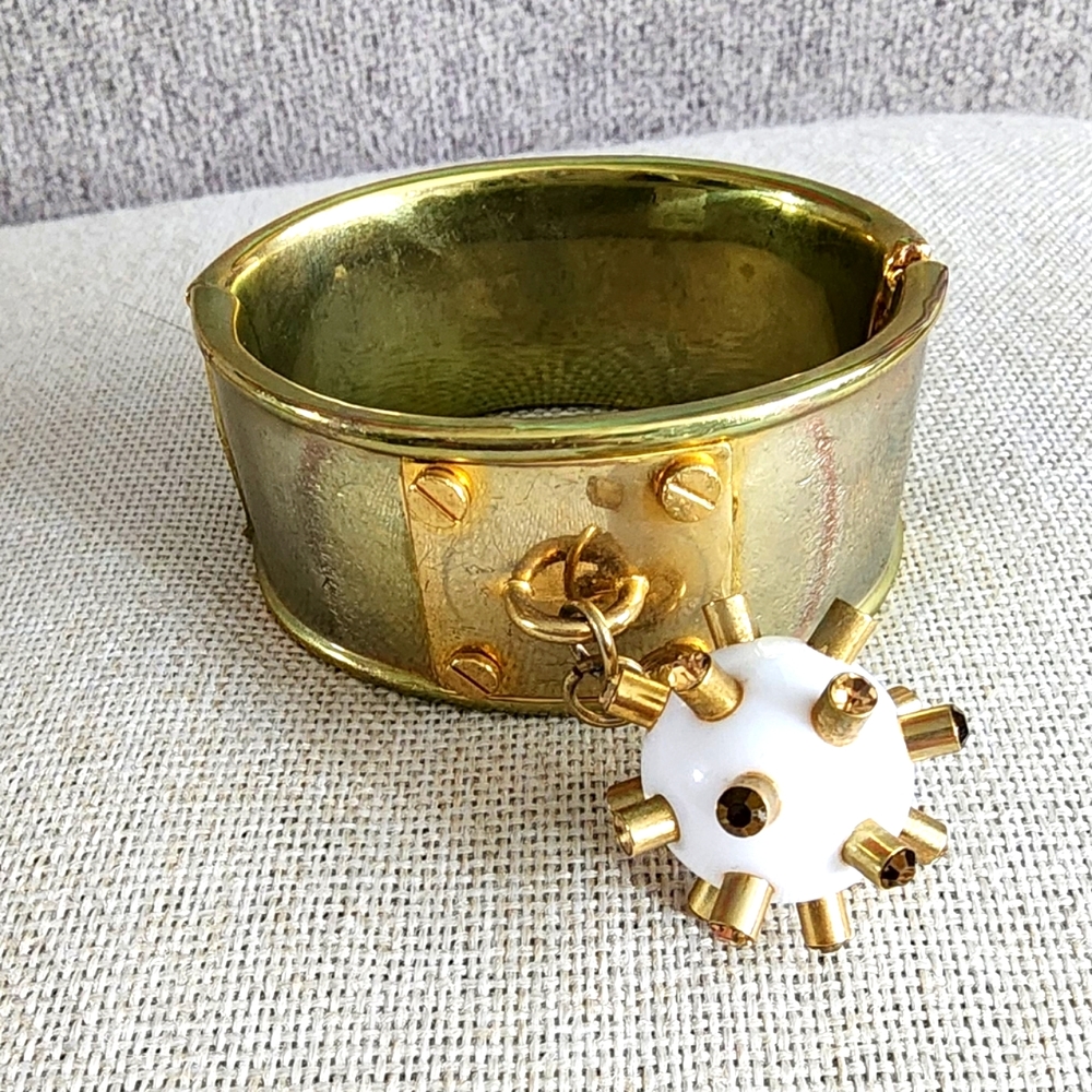 Vintage and very rare Betsey Johnson  cuff bracelet!
